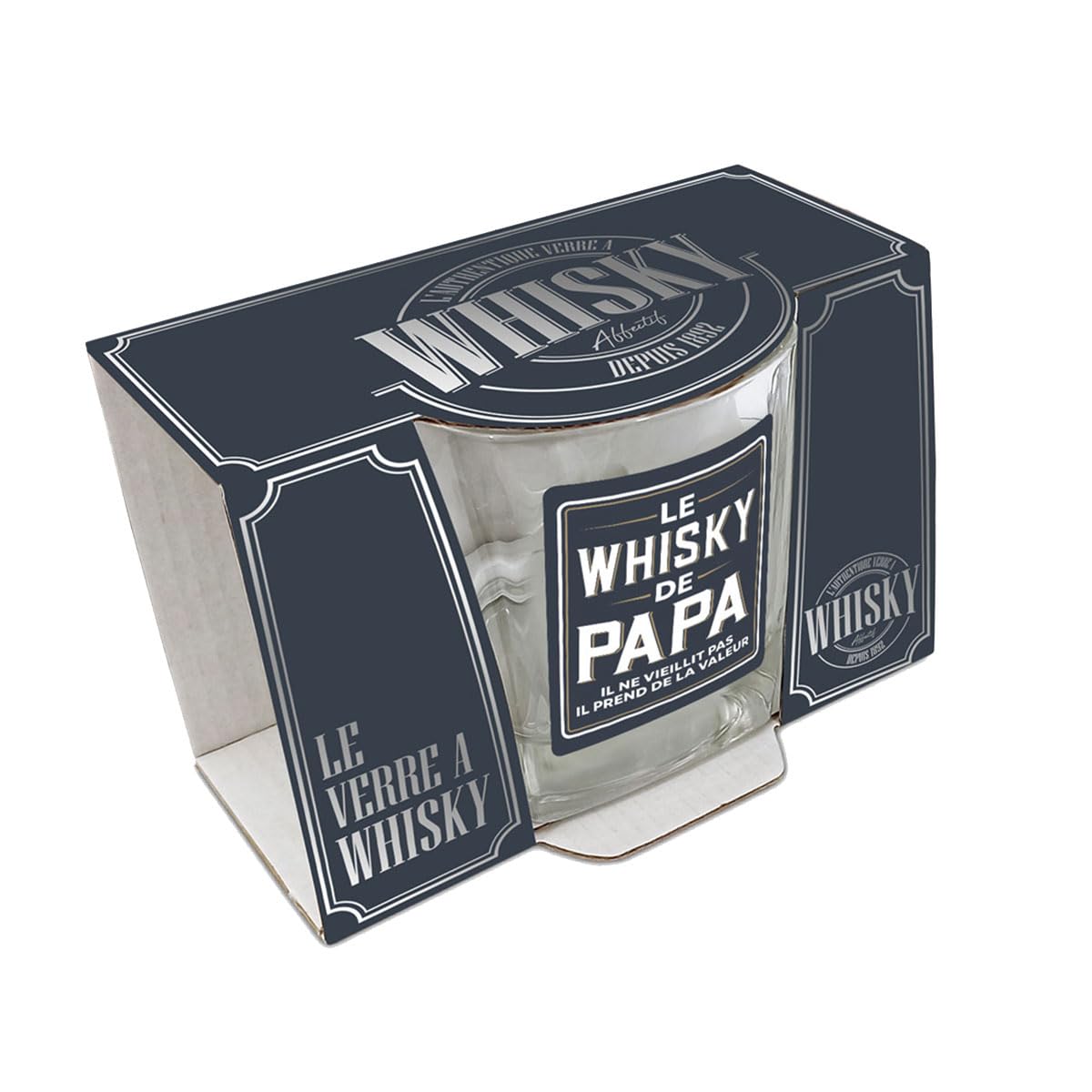 STC — Verre à whisky Papa 8,5 x 8 cm – Image 2