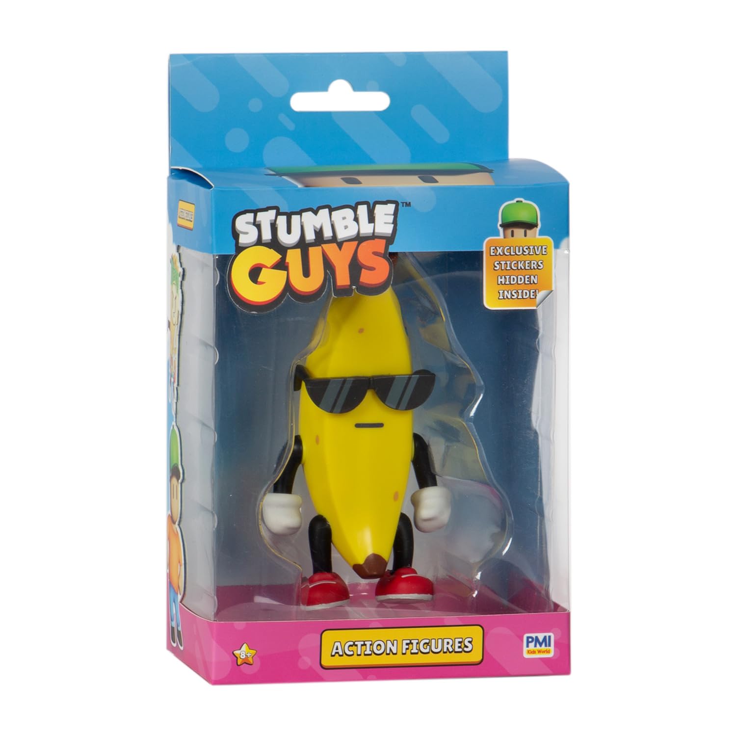 BANDAI Stumble Guys — Figurine articulée Banana Guy 11 cm – Image 3
