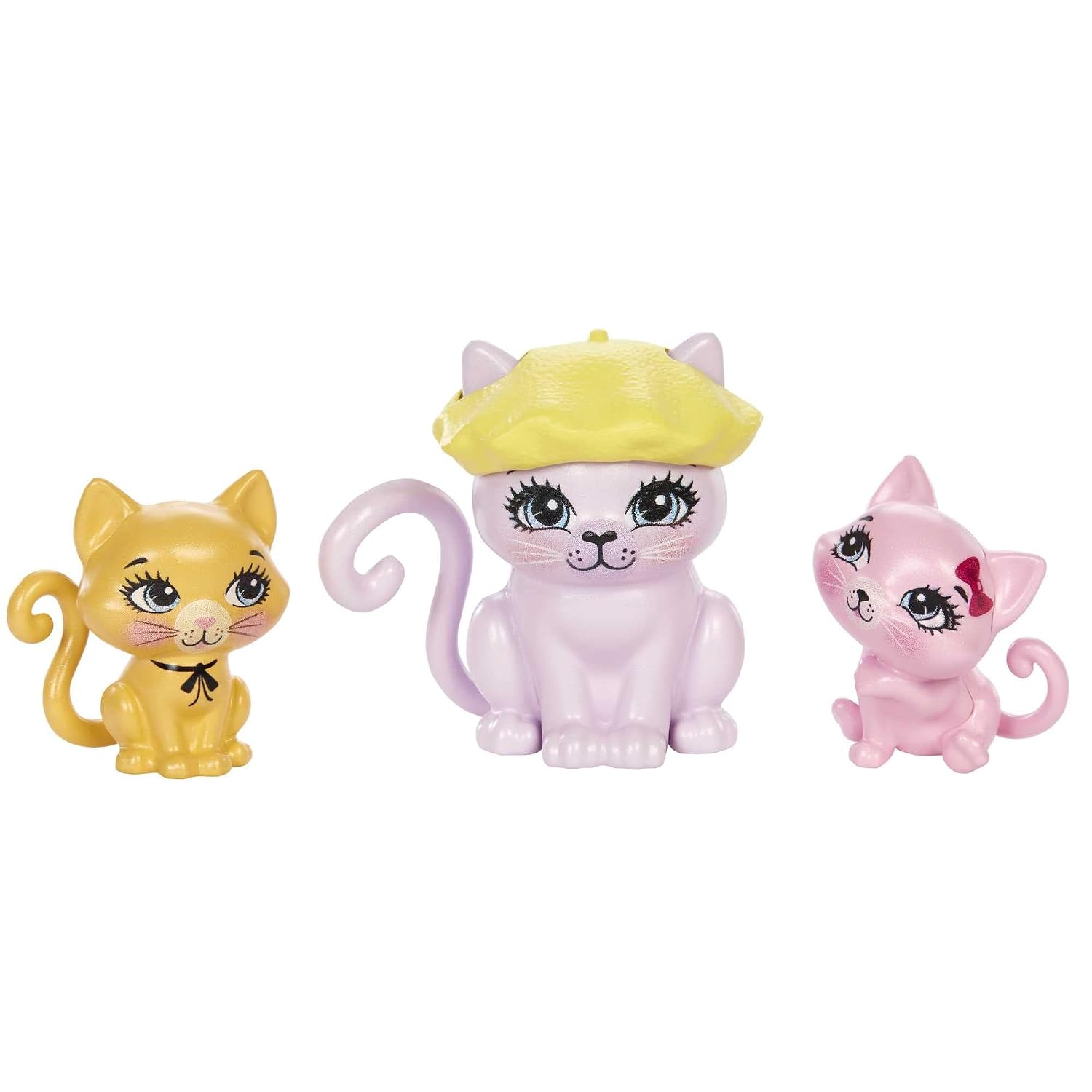 ENCHANTIMALS — Coffret Famille Carmel Chat 3 poupées et chats – Image 4