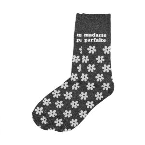 STC - Paire DE Chaussettes Paillettes MME Parfaite Femme