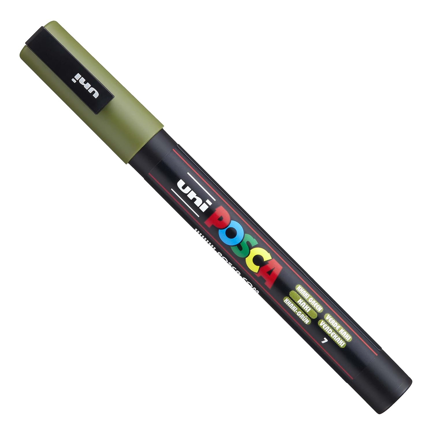 Posca Lot de 4 marqueurs de peinture PC-3M dans une pochette en plastique - Tons verts – Image 5