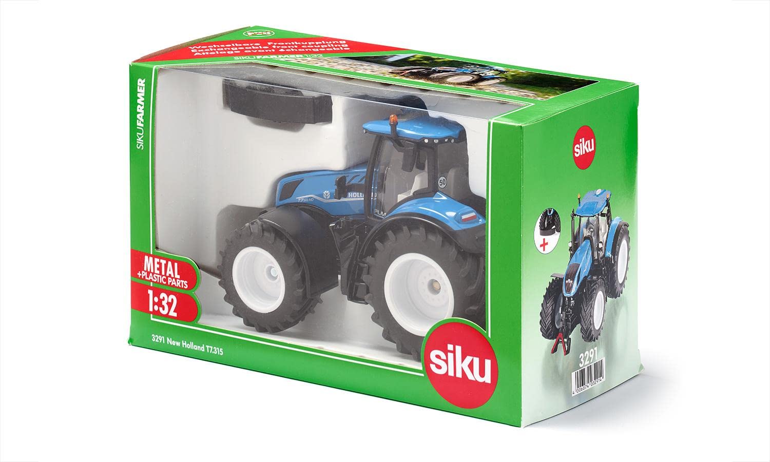 SIKU 3291 — Tracteur New Holland T7.315 HD 1:32 – Image 6