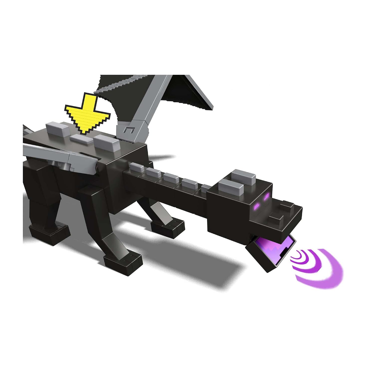 MINECRAFT — Coffret Figurine Ender Dragon 51 cm et Steve 8 cm – Image 2