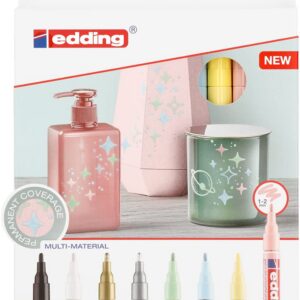 Alternative view of EDDING 751 — Set de 8 Marqueurs peinture brillante
