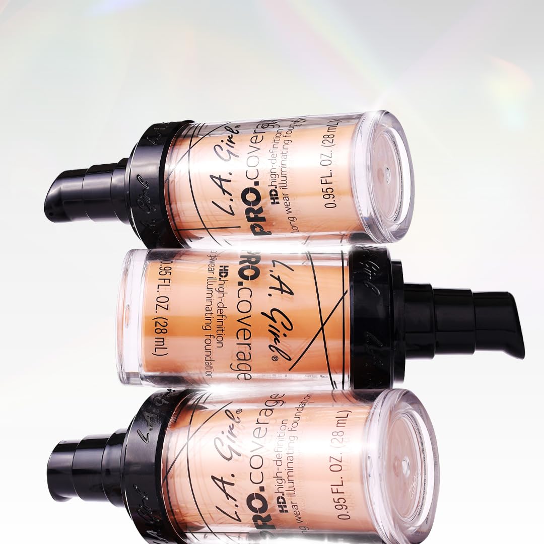 L.A. GIRL Pro Coverage — Fond de teint illuminateur Warm Beige – Image 4