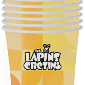 Alternative view of P’TIT CLOWN — Gobelets Lapins Crétins x8