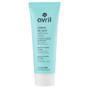 AVRIL — Crème de nuit bio peaux normales à mixtes 50 ml