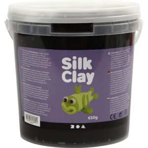 Silk Clay®, noir, 650gr