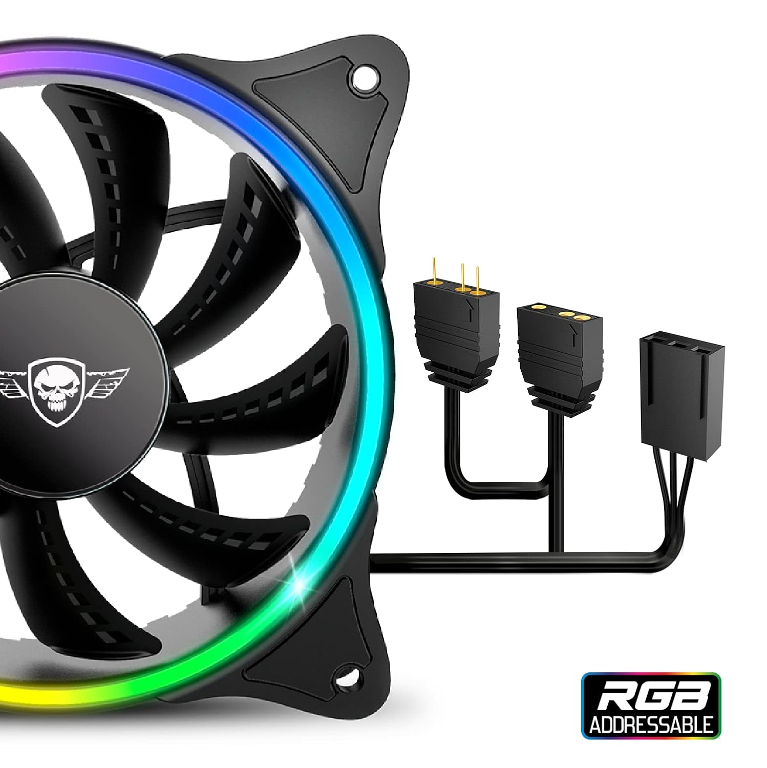 SPIRIT OF GAMER AIRFORCE Series CIRCLE RGB — Ventilateur PC 120 mm – Image 2