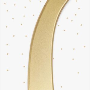Alternative view of P'TIT CLOWN — Bougie Géante Chiffre Or 13 cm (7)