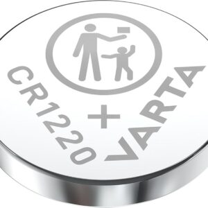 VARTA Piles Bouton CR1220, lot de 1, Lithium Coin, 3V, emballage sécurisé pour les enfants, pour petits appareils électroniques - clés de voiture, télécommandes, balances