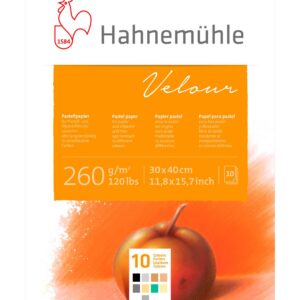 Hahnemuhle : Velour Papier for pastels - 24x32cm - 260g/m²