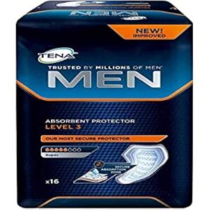 TENA 750830 Men Level 3 Lot de 16 protections pour incontinence
