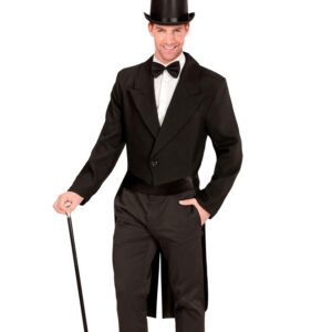 W WIDMANN MILANO Party Fashion - Costume queue de pie pour hommes, showman, gentleman, directeur de cirque, magicien