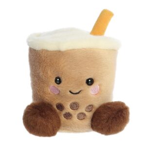 Aurora, 33687 Palm Pals Milky Bubbletea, Peluche, Marron, 13cm