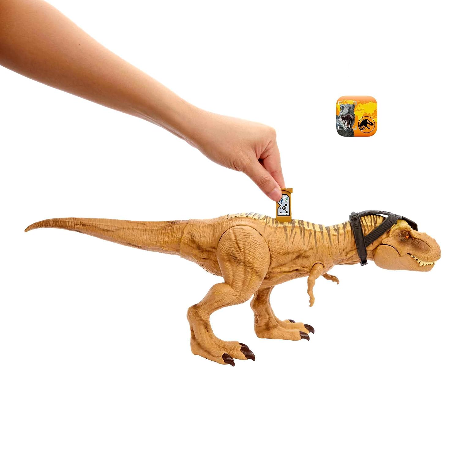 MATTEL Jurassic World — Figurine Tyrannosaurus Rex sonore – Image 2