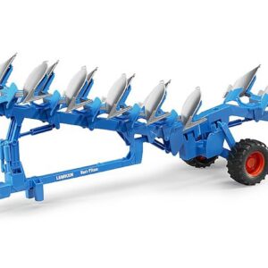 bruder 02250 - LEMKEN Charrue réversible semi-portée Vari-Titan, remorque de tracteur, ferme, charrue