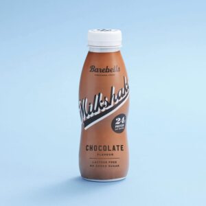 Alternative view of Milkshake protéiné Barebells Chocolate Bouteilles de 8 x 330 ml | Milkshake hautement protéiné | Sans sucre ajouté | Sans lactose | 24 g de protéines | Délicieux goût crémeux