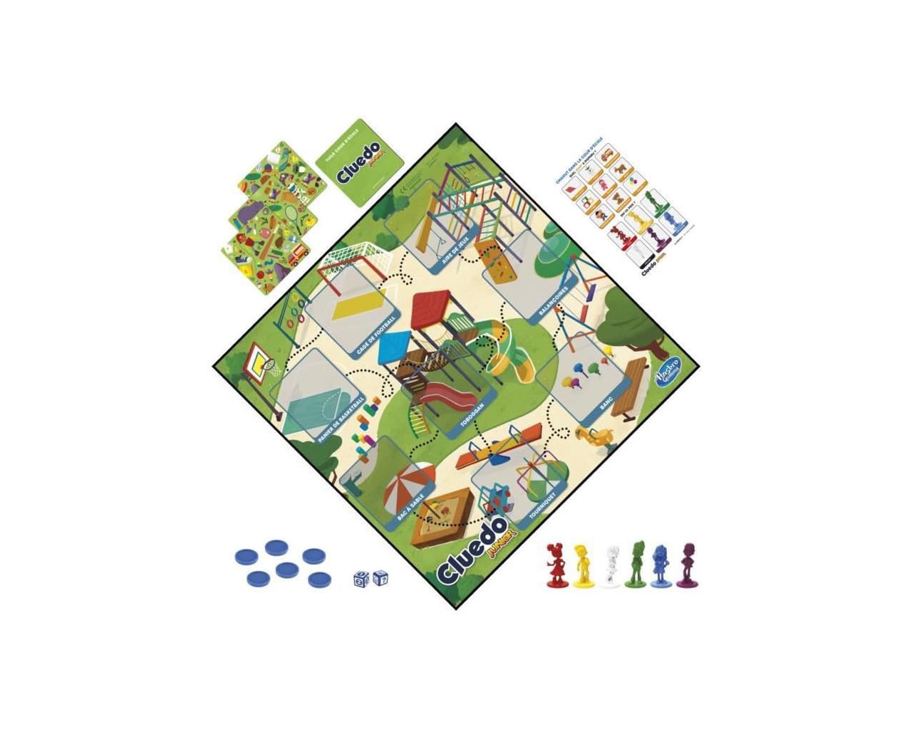 HASBRO Gaming Cluedo Junior — Jeu de Détective 2 en 1 – Image 2