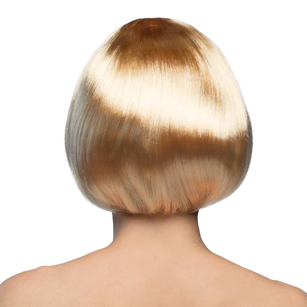 BOLAND — Perruque Cabaret Blonde Mi-Longue à Frange – Image 2