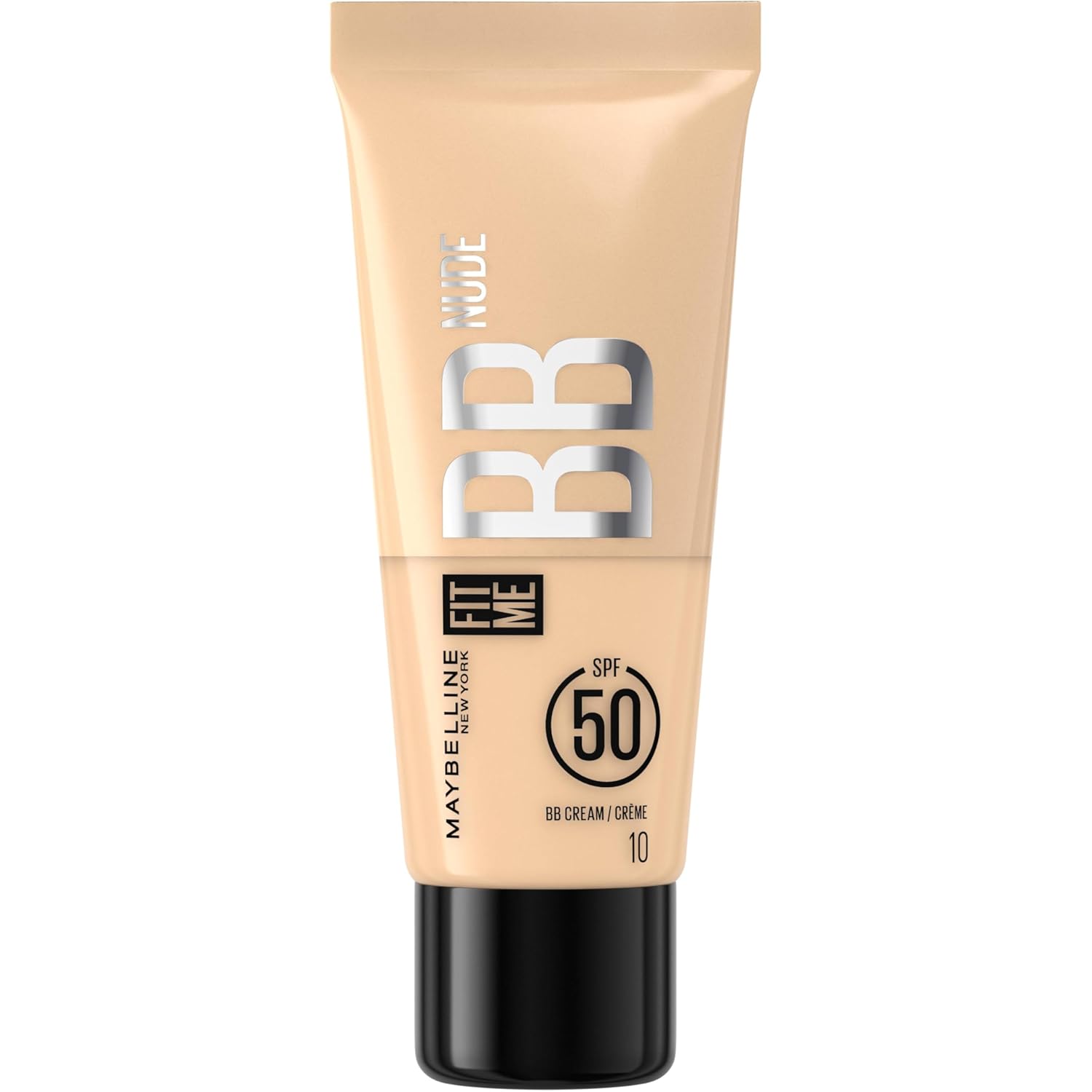 MAYBELLINE NEW YORK Fit Me — BB crème SPF50 teinte Nude 10