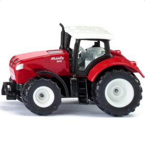 siku 1105, Mauly X540, Métal/Plastique, Rouge, Jouet Tracteur Pour Enfants