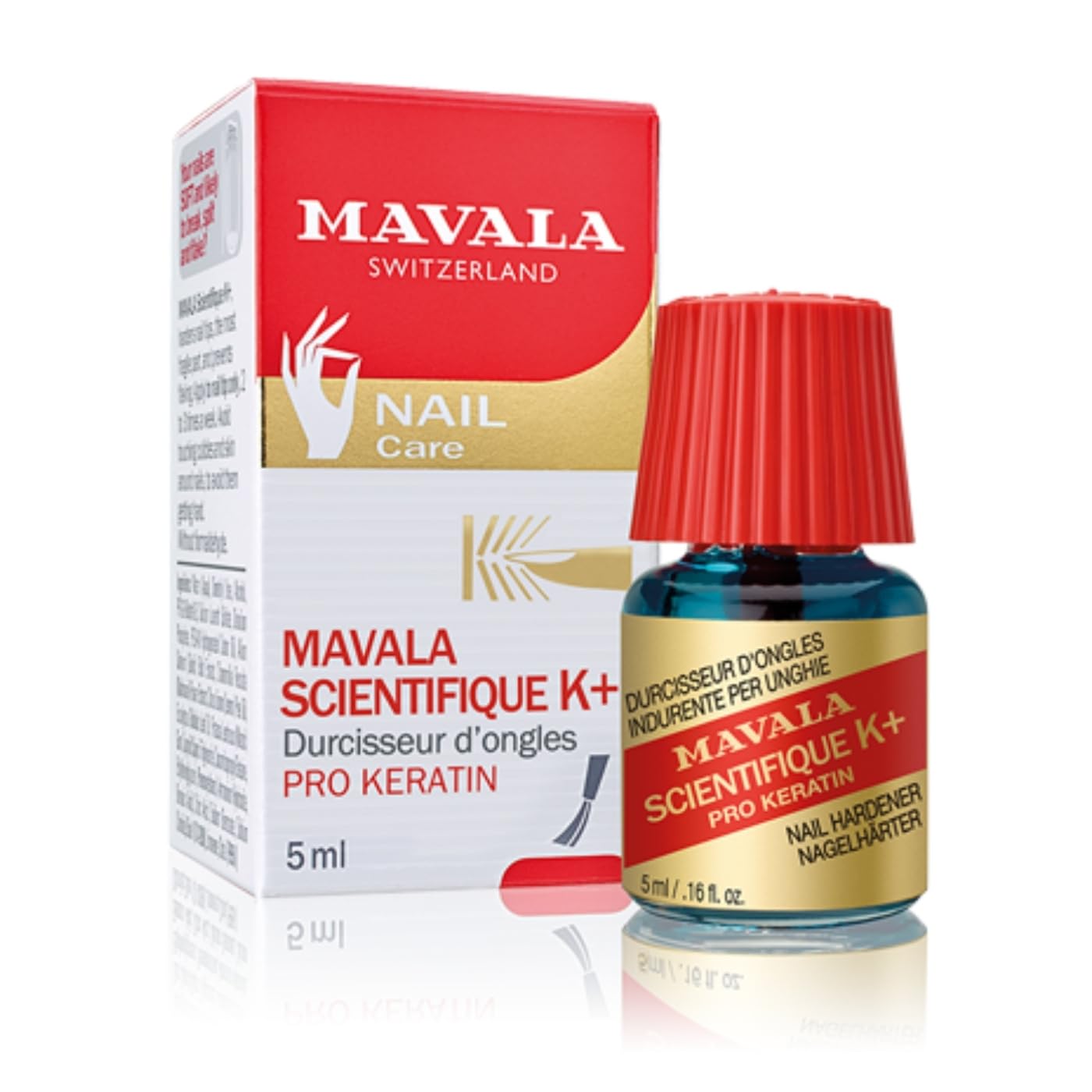 MAVALA Scientifique K+ — Durcisseur d’ongles Pro Keratin 5 ml