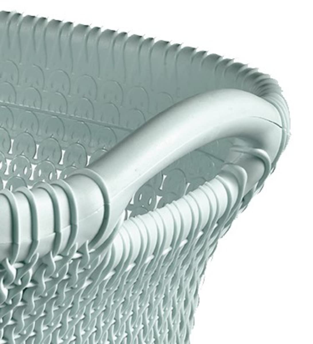 CURVER Knit — Panière à linge 40L bleu gris – Image 4