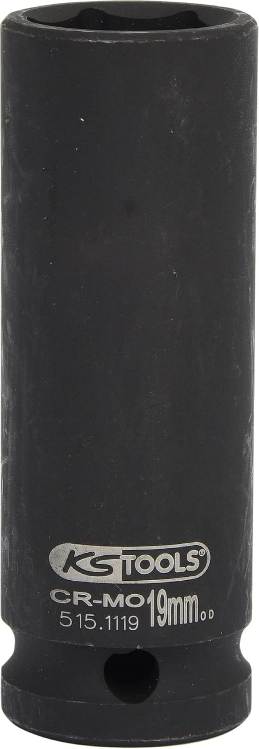 KS TOOLS 515.1119 — Douille longue à chocs 6 pans 19 mm – Image 2