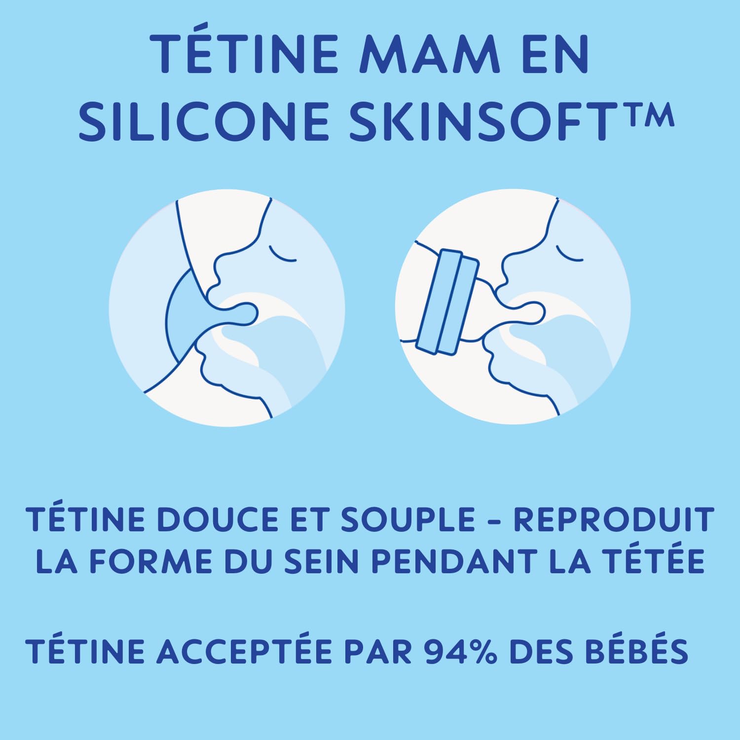 MAM Easy Active — Biberon 330 ml sable tétine débit X – Image 5