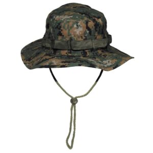 MFH Homme GI Ripstop Bush Chapeau Digital Woodland Taille M