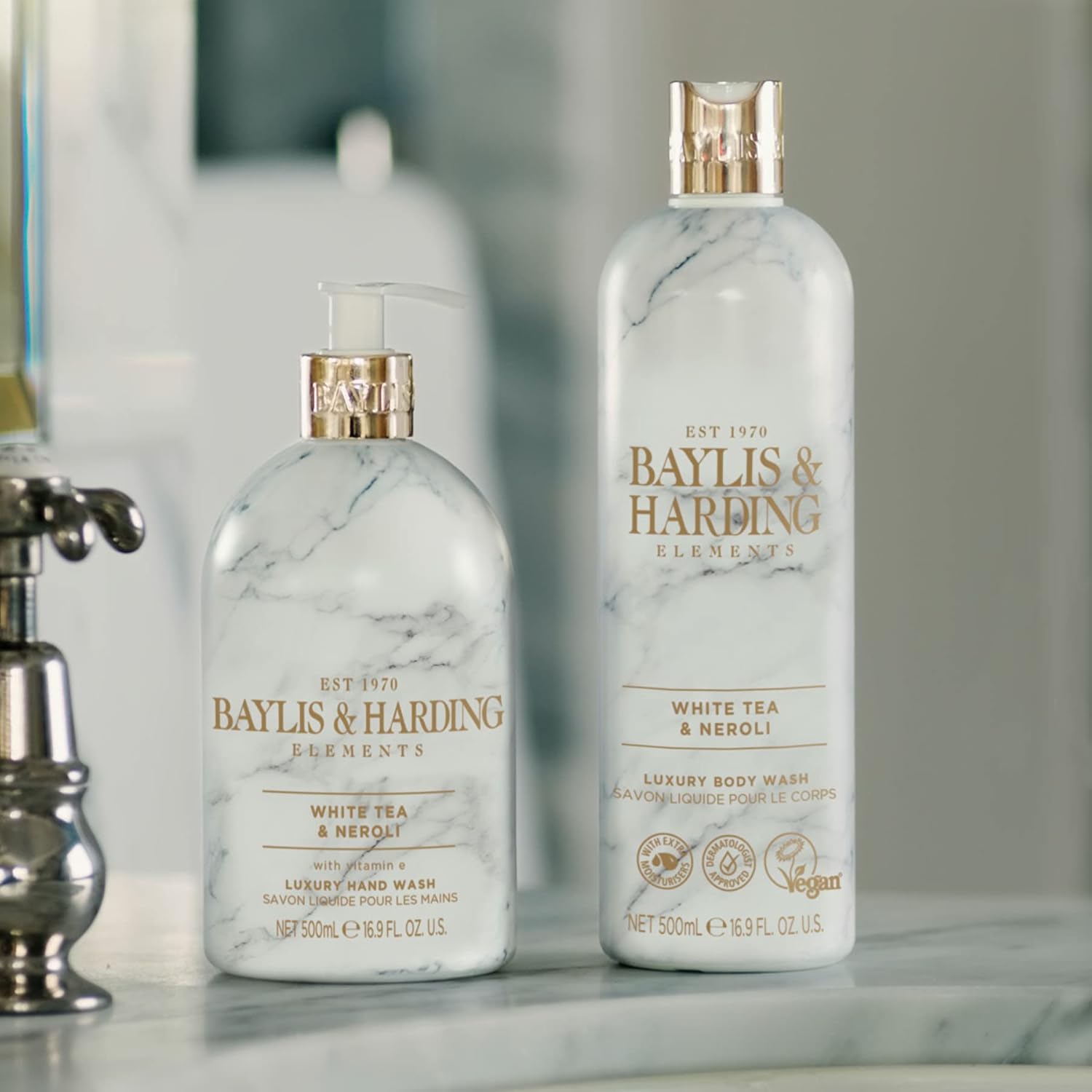 BAYLIS & HARDING Elements — Lot de 3 Nettoyants Mains 500ml – Image 4