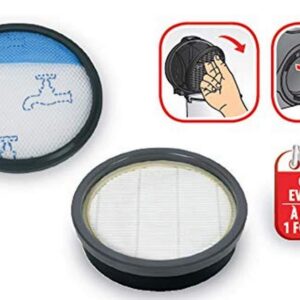 Rowenta Kit de Filtration Aspirateurs sans Sac Swift Power Cyclonic ZR904301, Gris