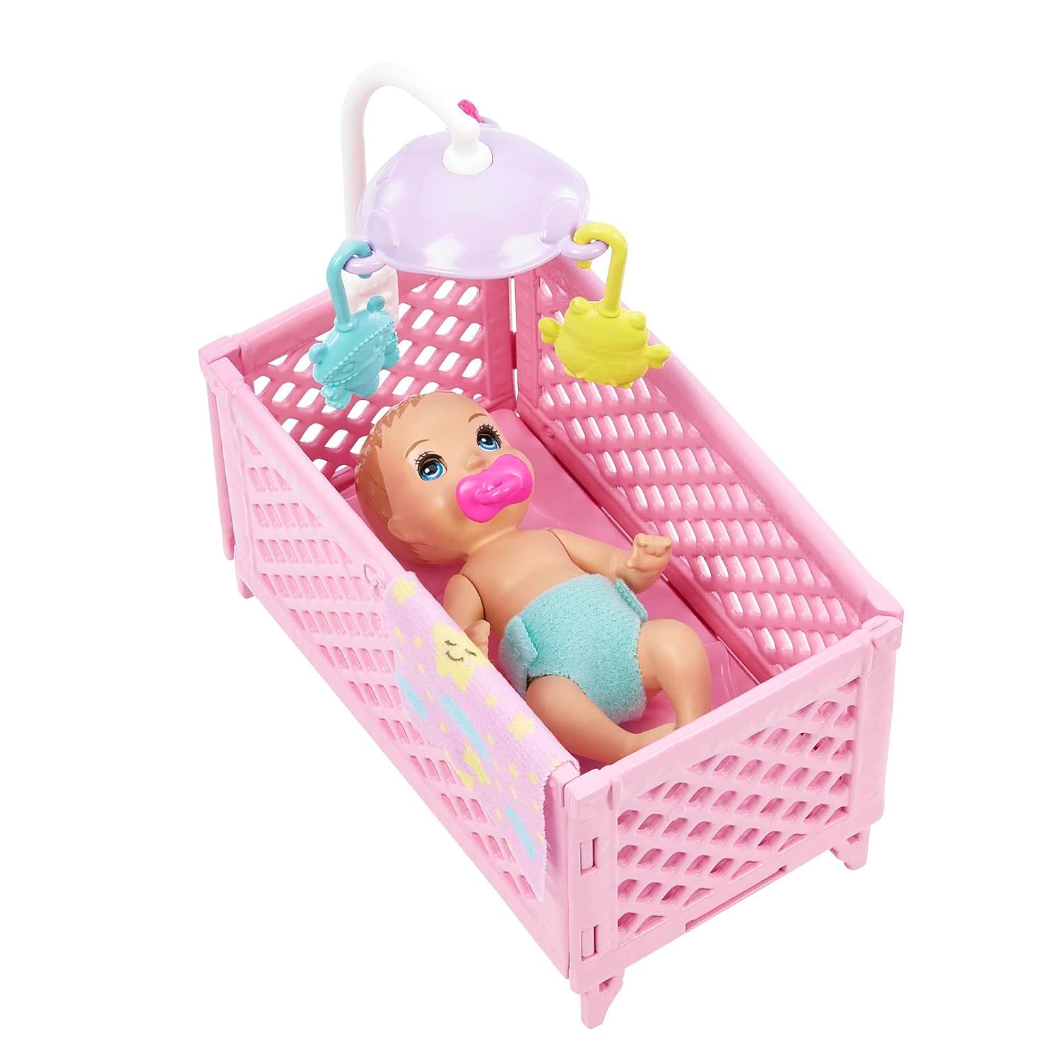 BARBIE Skipper — Coffret Baby-Sitter avec Berceau et Bébé – Image 3