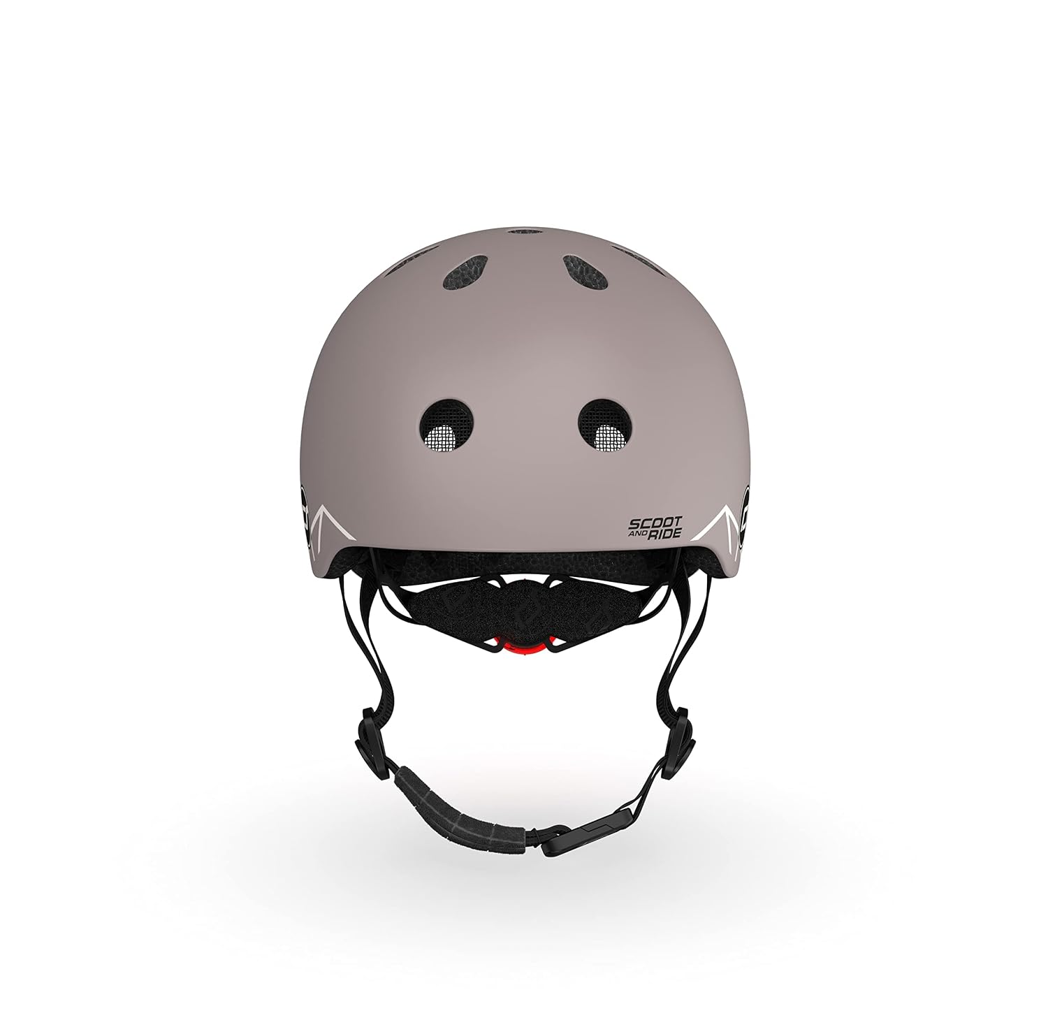 SCOOT AND RIDE — Casque XS motif lignes taupe – Image 2