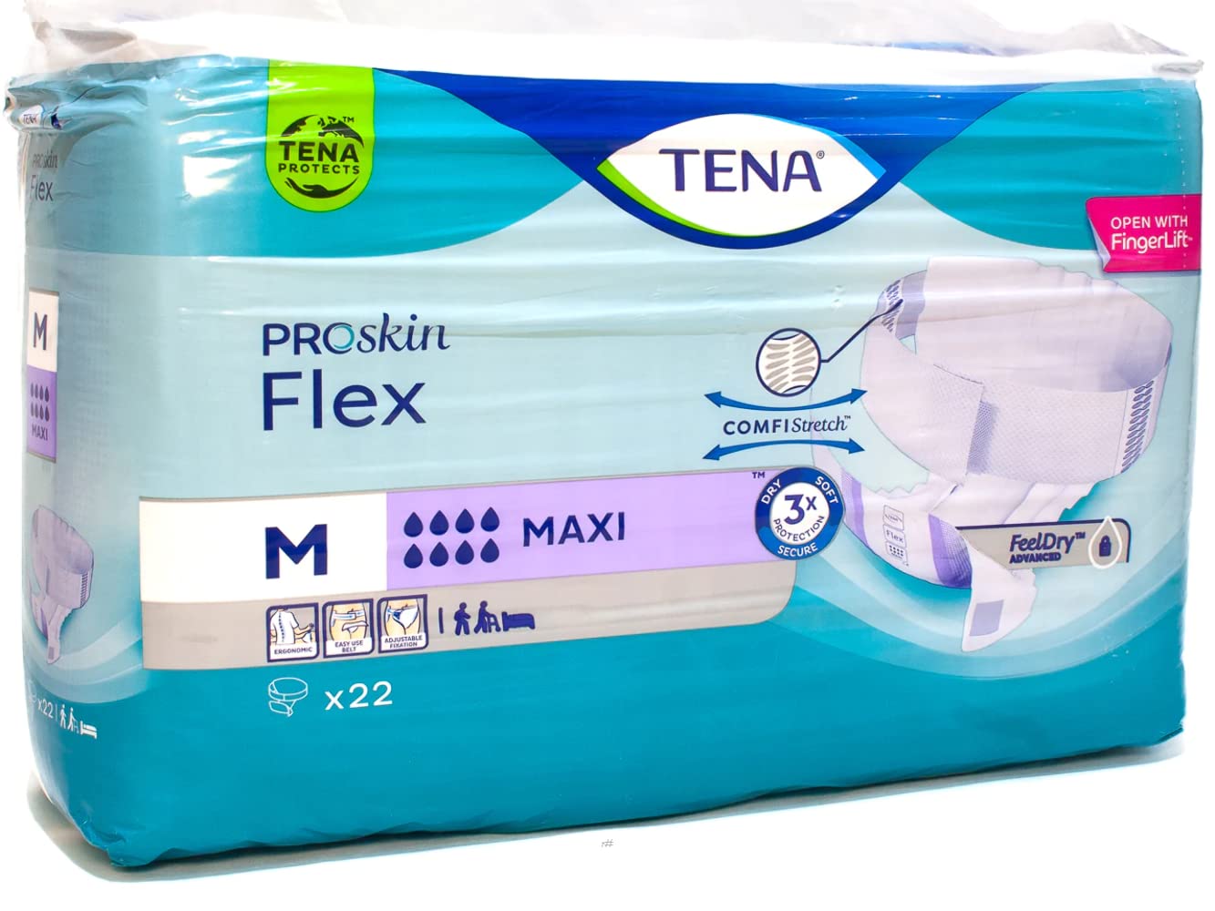 TENA Flex Maxi Medium — 22 protections – Image 2