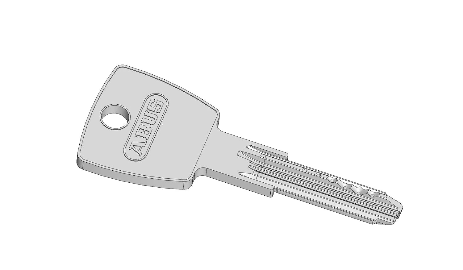 ABUS — Cylindre en laiton nickelé 45/45 – Image 3