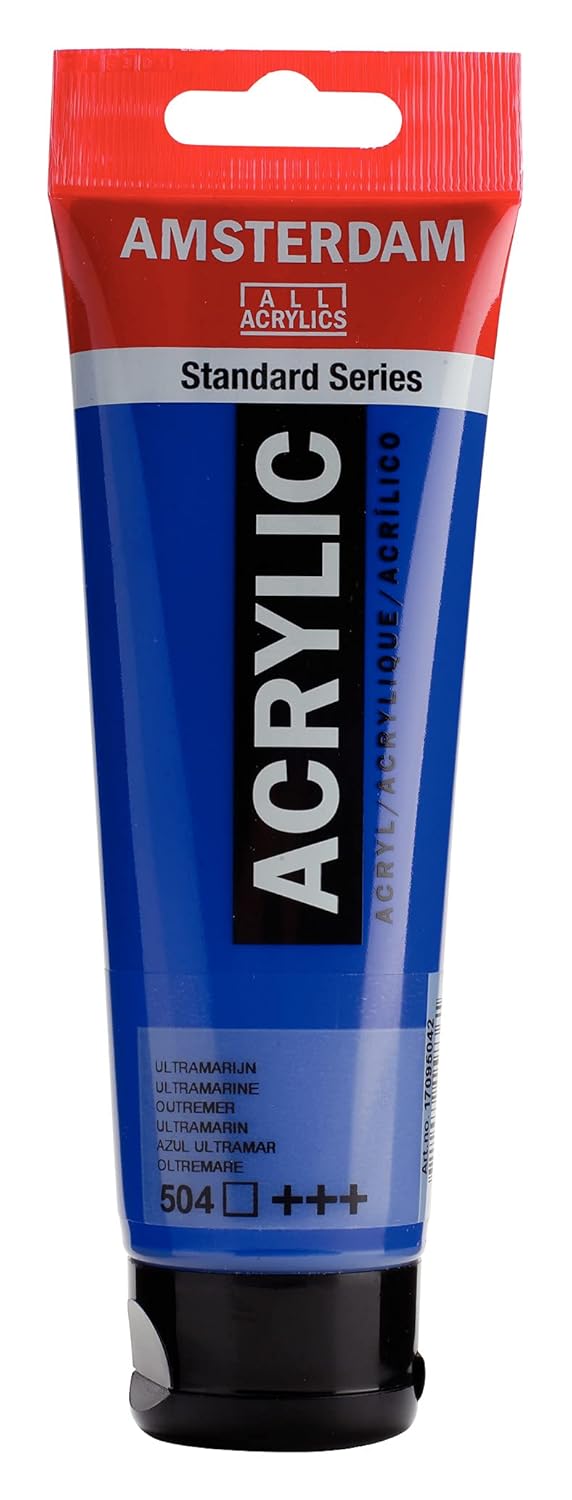 AMSTERDAM Standard Series — Acrylique tube 120 ml outremer 504