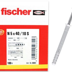 FISCHER — Cheville à frapper 5 x 40/15, boîte de 100