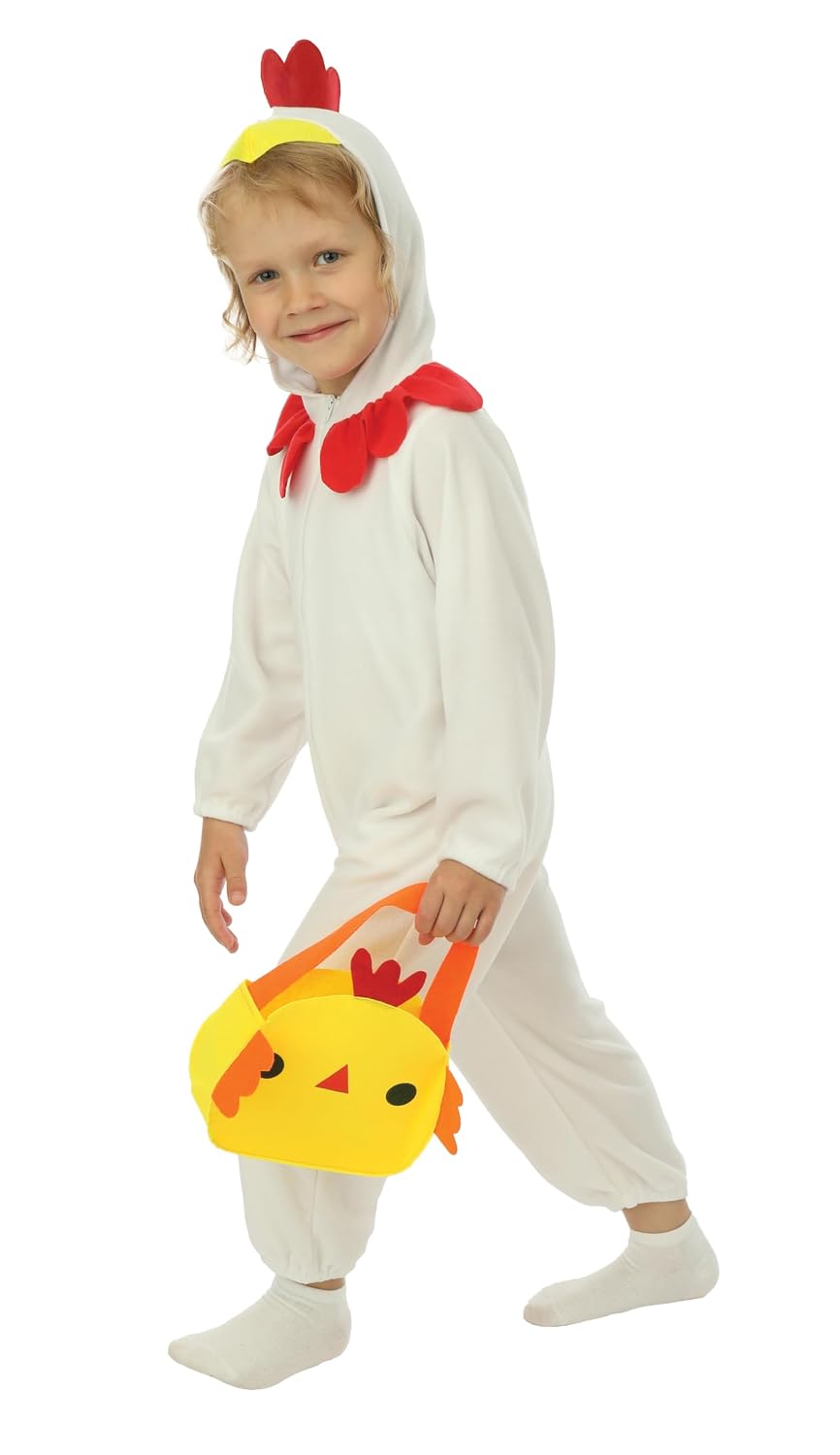 P'TIT CLOWN — Déguisement Poussin Enfant 5-6 ans – Image 3