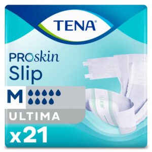 TENA Slip Ultima — Protection urinaire taille M, pack de 21