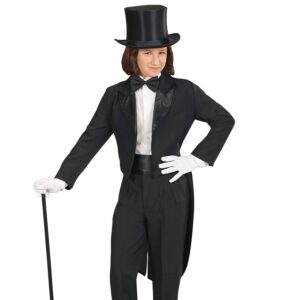 W WIDMANN MILANO Party Fashion - Costume enfant queue-de-pie, gentleman, noble, magicien, déguisements de carnaval