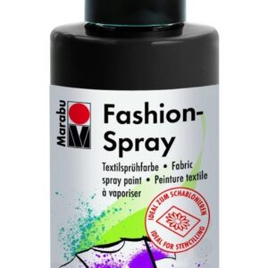 Marabu fashion-spray peinture sur soie - noir - 100 ml