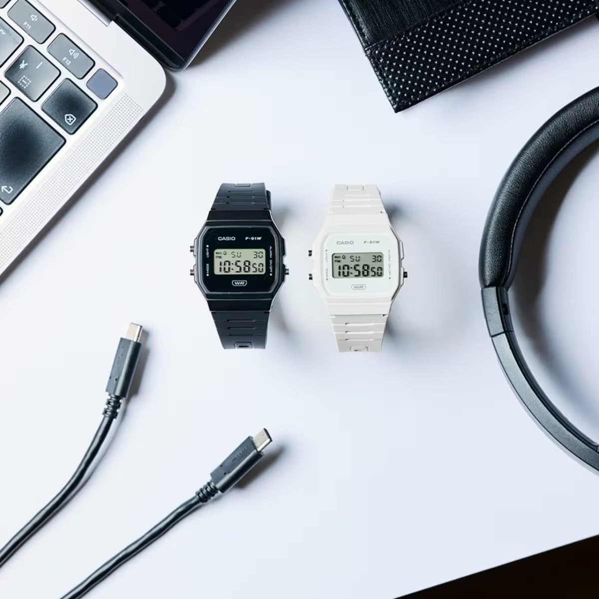 CASIO Vintage F-91WB-7AEF — Montre – Image 2