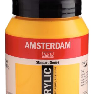 Amsterdam Standard Series Acrylique Pot 500 ml Jaune Azo Foncé 270 (17722702)