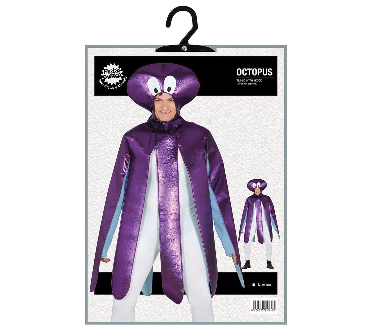 FIESTAS GUIRCA — Costume de Poulpe Adulte 42-44/L – Image 4