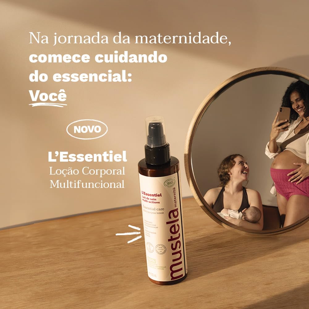 MUSTELA Soin Essentiel — Soin anti-vergetures bio 200 ml – Image 5
