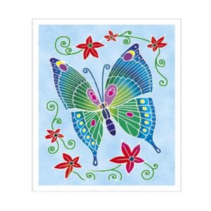 Alternative view of SENTOSPHÈRE AQUARELLUM MINI — Kit Peinture Papillons 4 planches