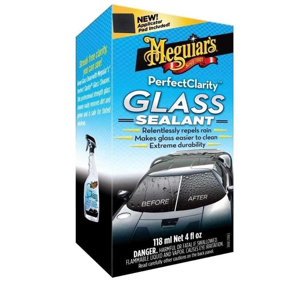 Meguiar's G8408EU Polish Vitres et Pare-Brise - 236ml - Restaure la Transparence des Vitres Marquées par Le Sel et Les UV – Image 2