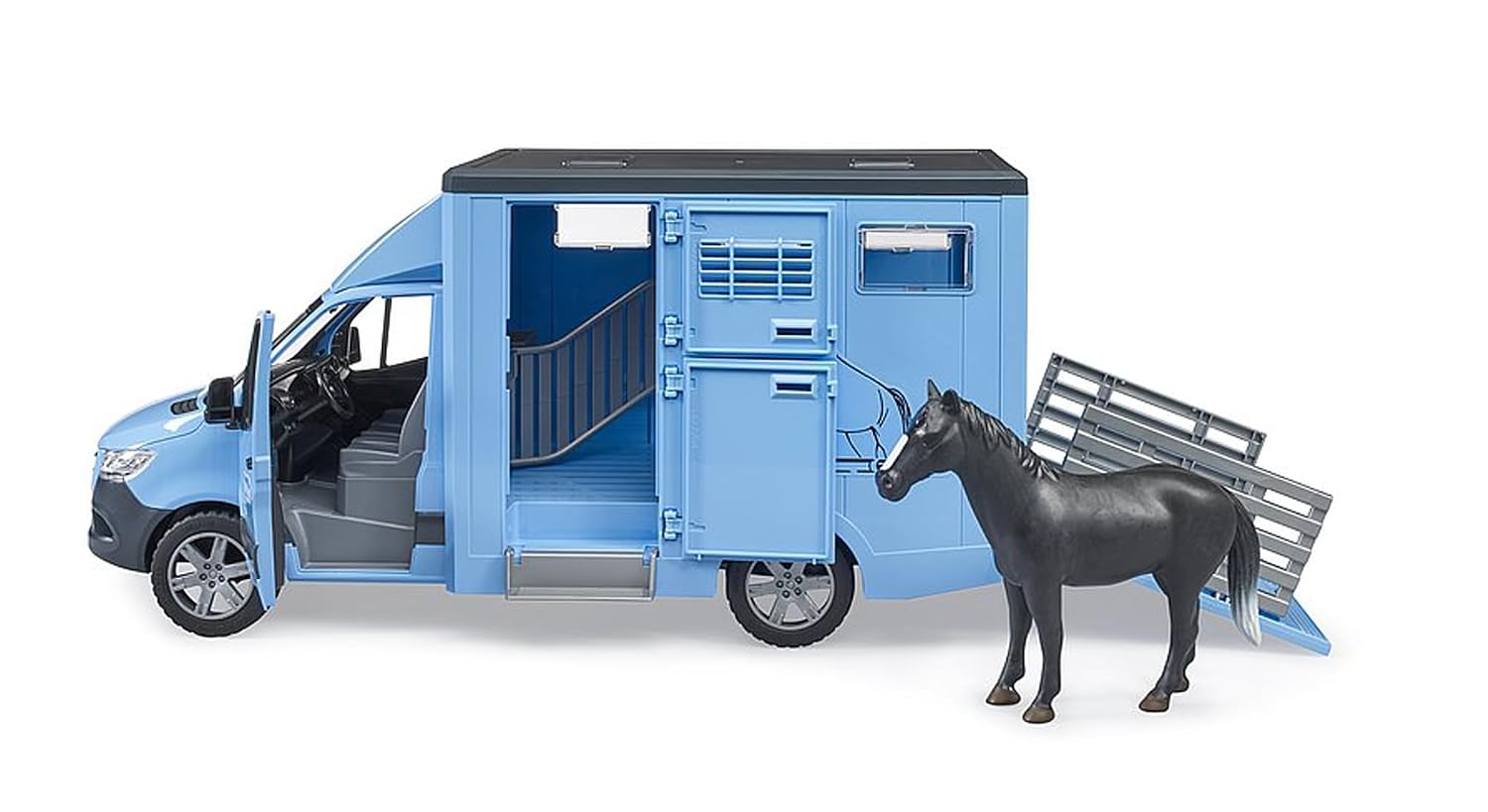 BRUDER 02674 — Transport d'animaux Mercedes-Benz Sprinter 1:16 – Image 4